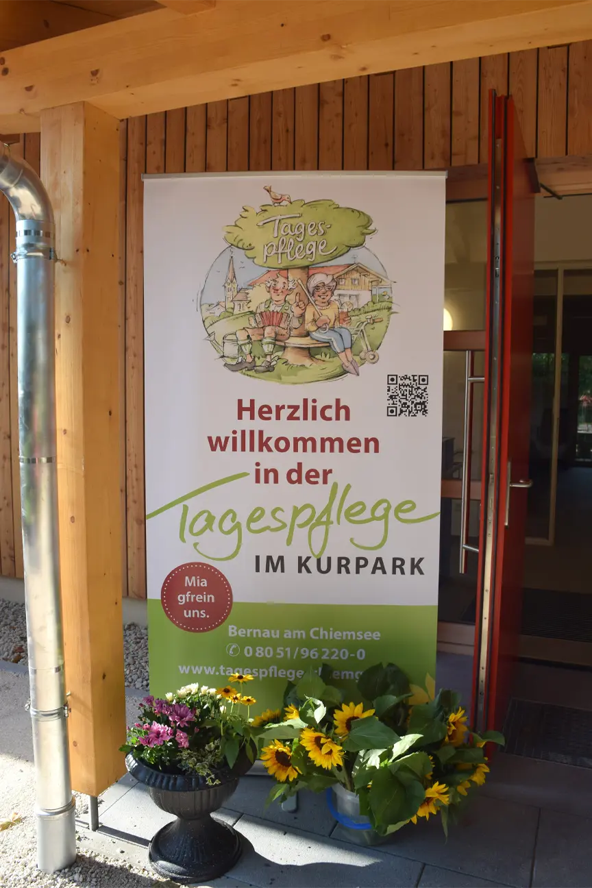 Tagespflege im Kurpark Eröffnung Eingangsbereich